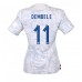 Billige Frankrike Ousmane Dembele #11 Bortetrøye Dame VM 2022 Kortermet